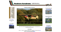 Desktop Screenshot of headcornaerodrome.co.uk
